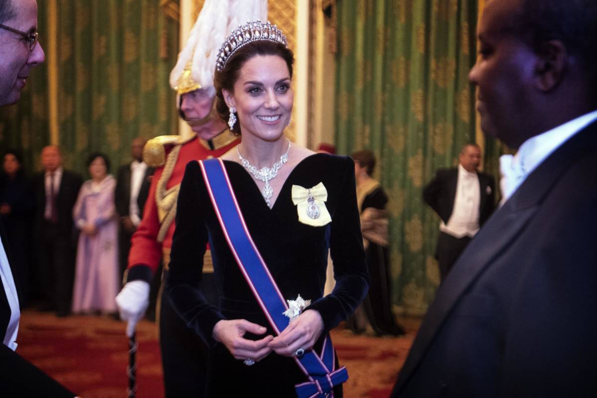 Kate Middleton indossa la tiara di Diana