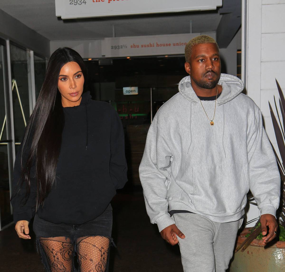 Kim Kardashian e Kanye West, famiglia unita sui social