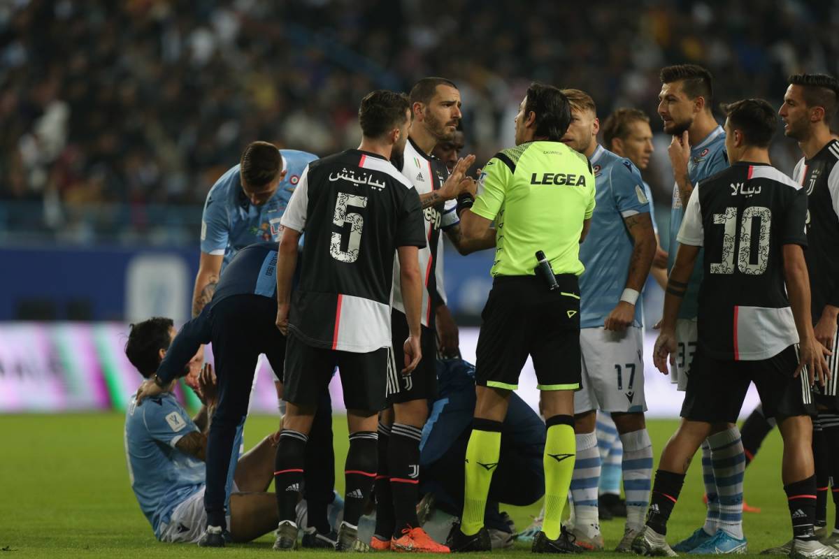 Juventus, scintille tra Pjanic e Bonucci durante la finale di Supercoppa Italiana