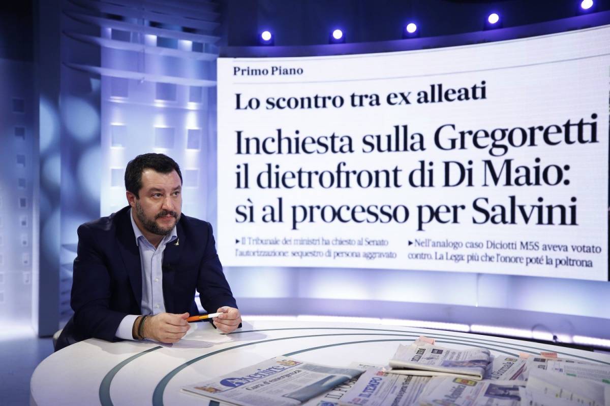 Salvini tira in ballo Conte: agì con me, poi il voltafaccia