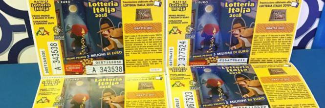 Lotteria Italia, tre premi nello stesso paesino