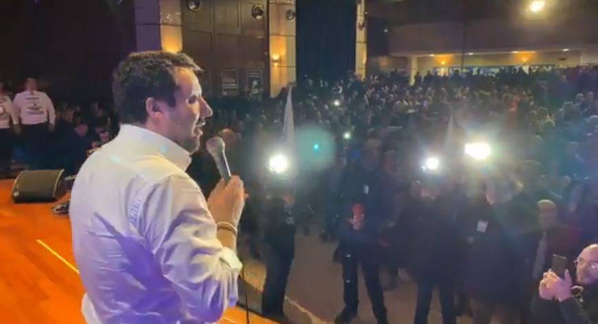 Salvini: "Voglio stra-vincere e cancellare il Pd"
