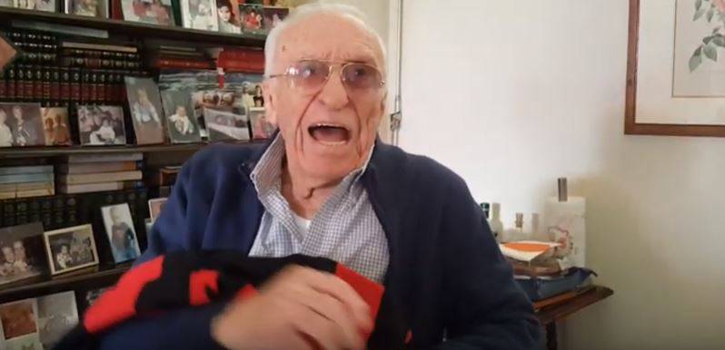 Il Milan piange la morte di Mario Bergamaschi: aveva 91 anni 