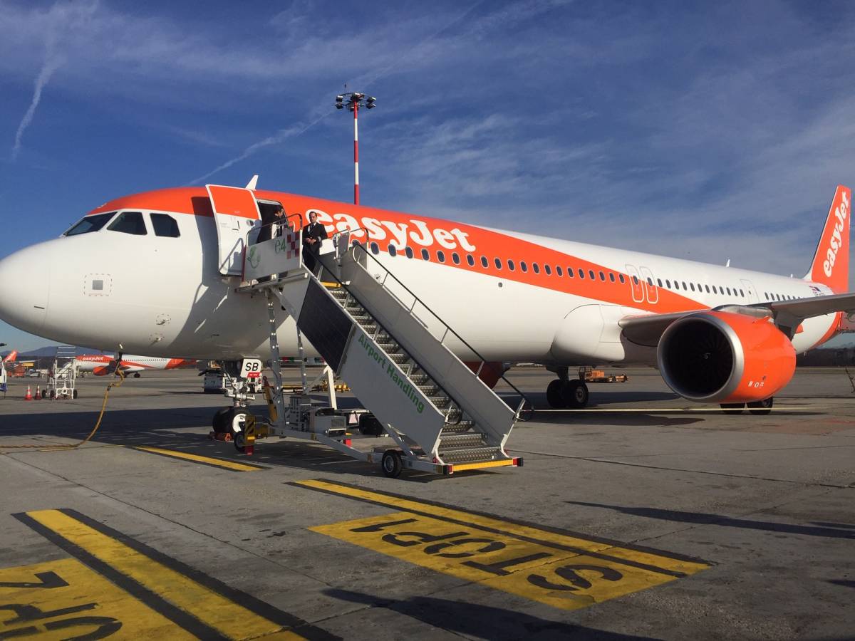 Malpensa, easyJet vola con l'A321 neo: più posti a bordo, consumi e rumore ridotti