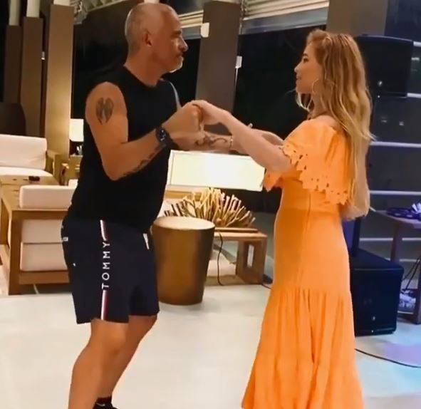 Eros Ramazzotti ha un feeling particolare con Miss Russia