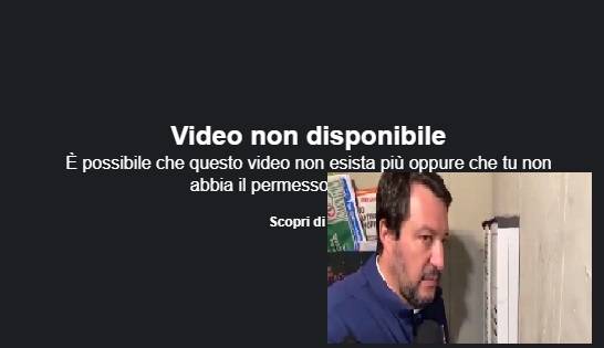 Fb rimuove il video del citofono. L'accusa: "Salvini incita all'odio"