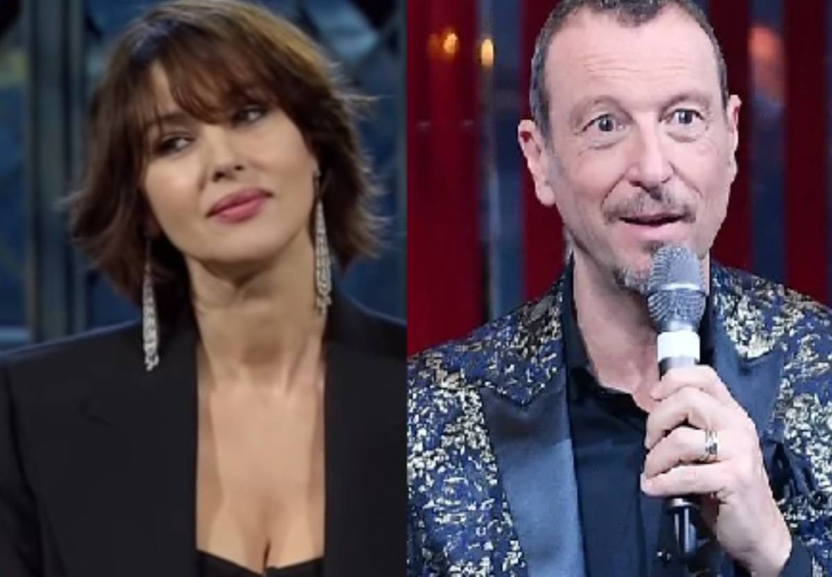 Amadeus: "Ecco perché Monica Bellucci non sarà a Sanremo"