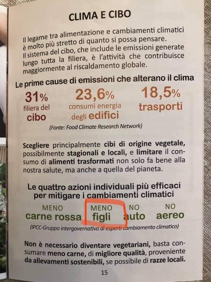 Cremona, spunta la campagna choc per l'ambiente: "Meno figli"