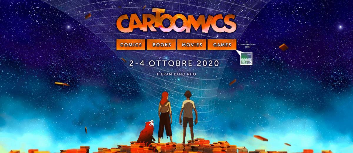 Cartoomics cambia data: si terrà dal 2 al 4 ottobre in Fiera Milano
