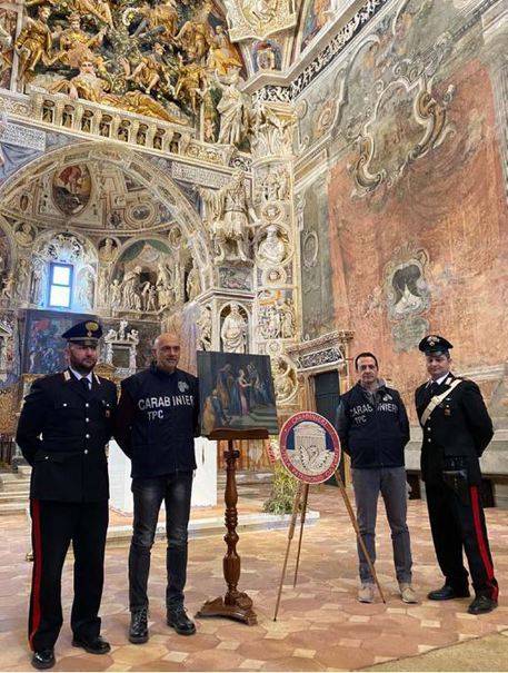 Furto d'arte: torna a Castelvetrano la tela della Madonna rubata 38 anni fa 