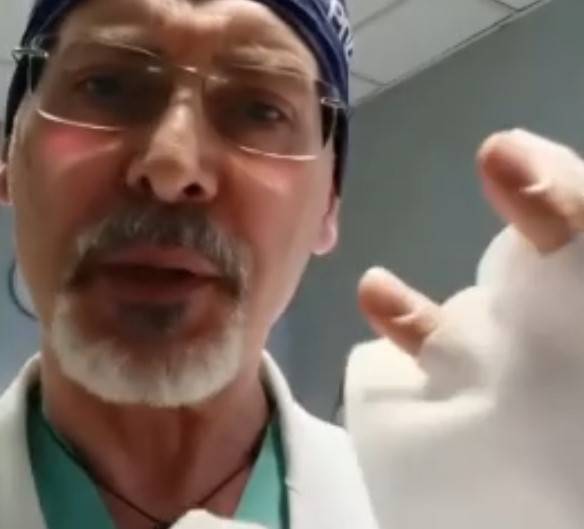 Medico denunciò le mascherine-fazzoletto: ora grave col Coronavirus