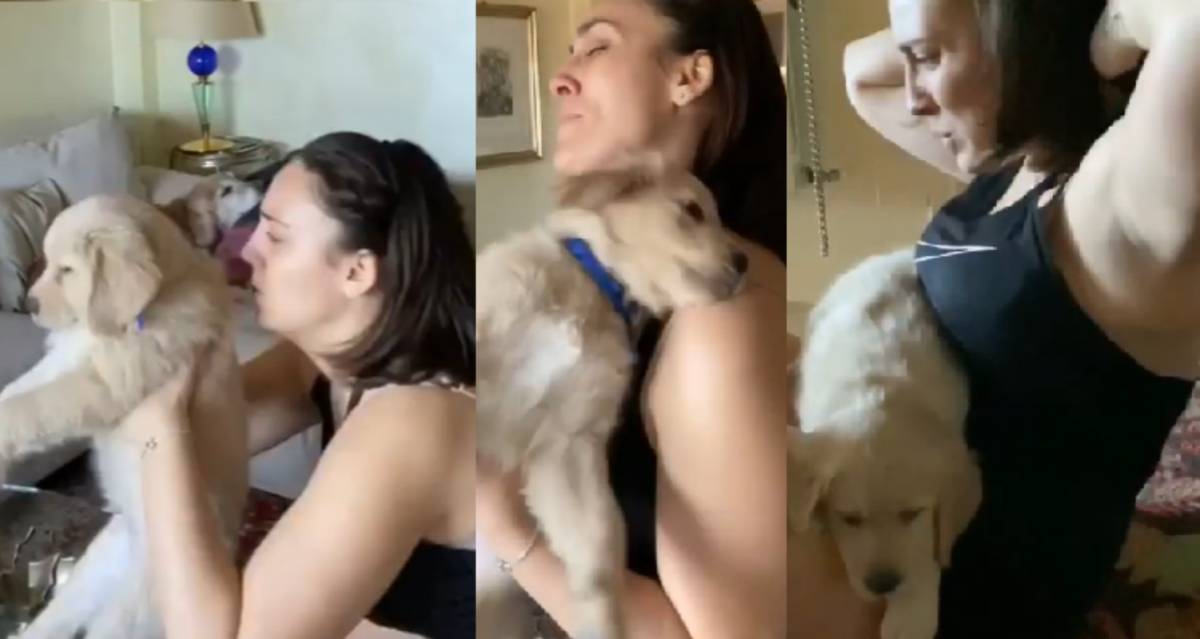 Francesca Manzini a chi l'accusa di maltrattare il cane: "Prenditela con chi li abbandona"