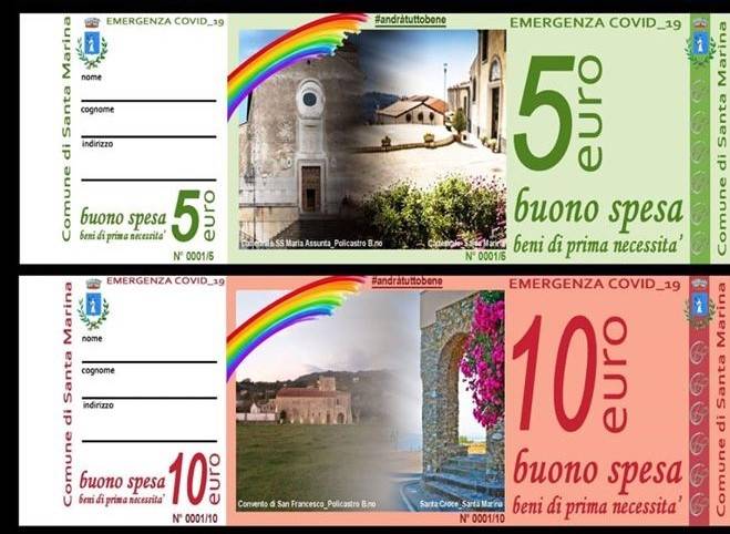 Per fare fronte alla crisi un sindaco del Cilento "conia" banconote per i bisognosi