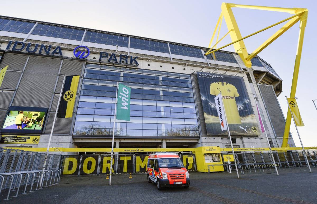 Coronavirus, il Borussia Dortmund mette a disposizione lo stadio