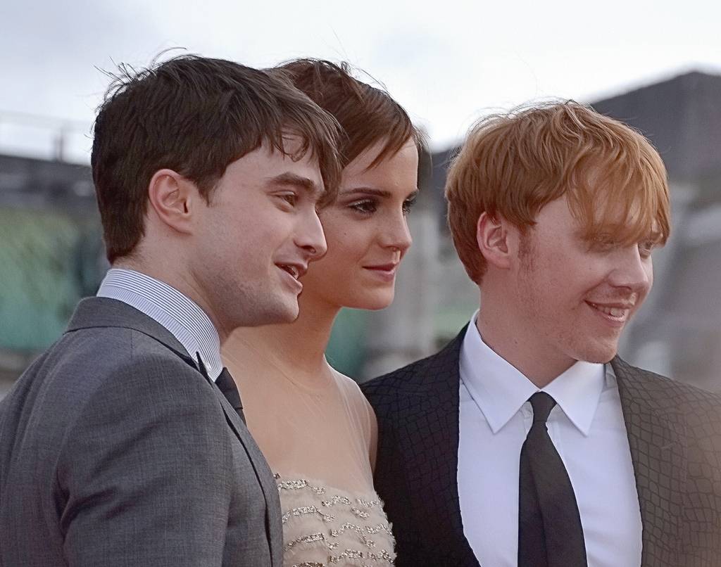 Quando Harry Potter baciò Hermione e Ron lasciò il set