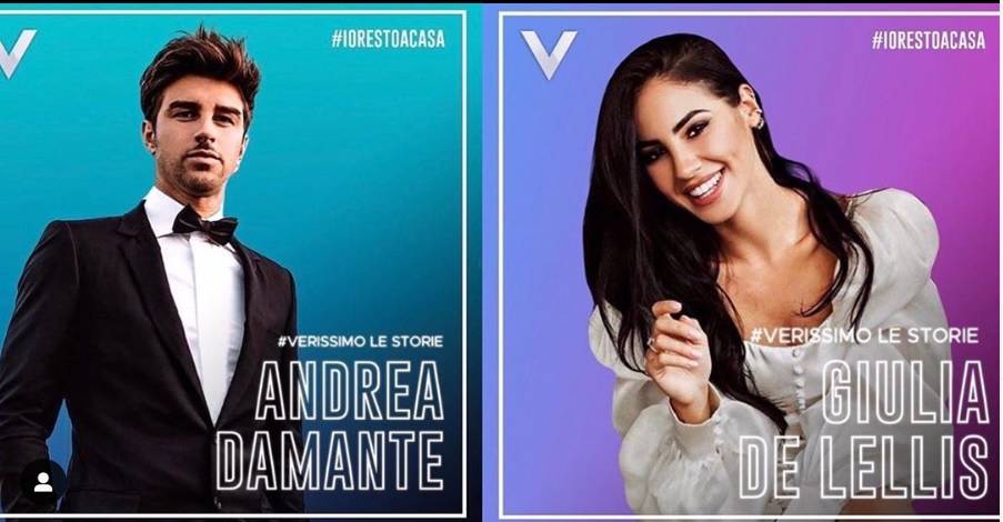 Giulia De Lellis e Andrea Damante a "Verissimo", il web insorge: "Hanno rotto, solo business"