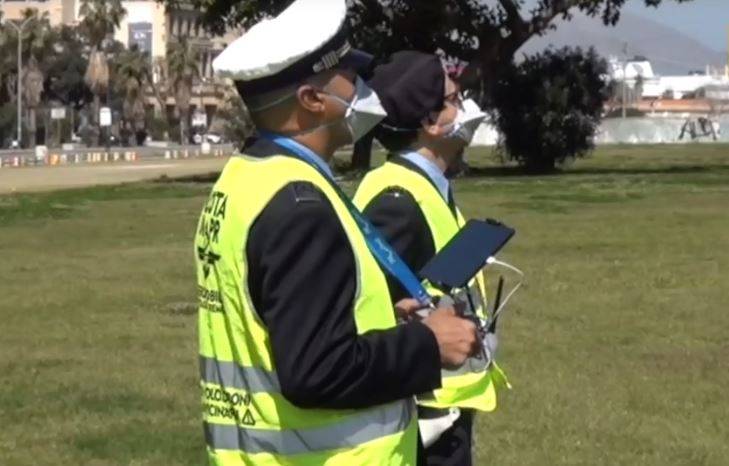 A Palermo arrivano i droni per controllare i furbetti di Pasqua e Pasquetta