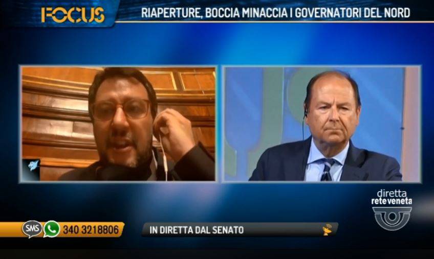 Salvini: "Eliminare autocertificazione, basta burocrazia"