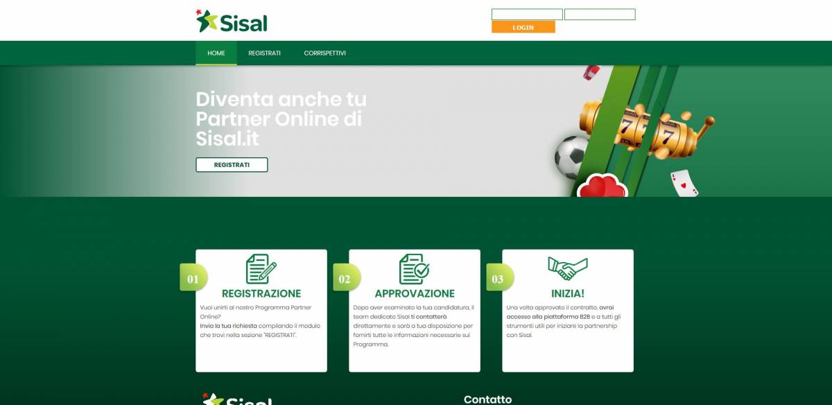 Sisal lancia un nuovo programma di affiliazione online