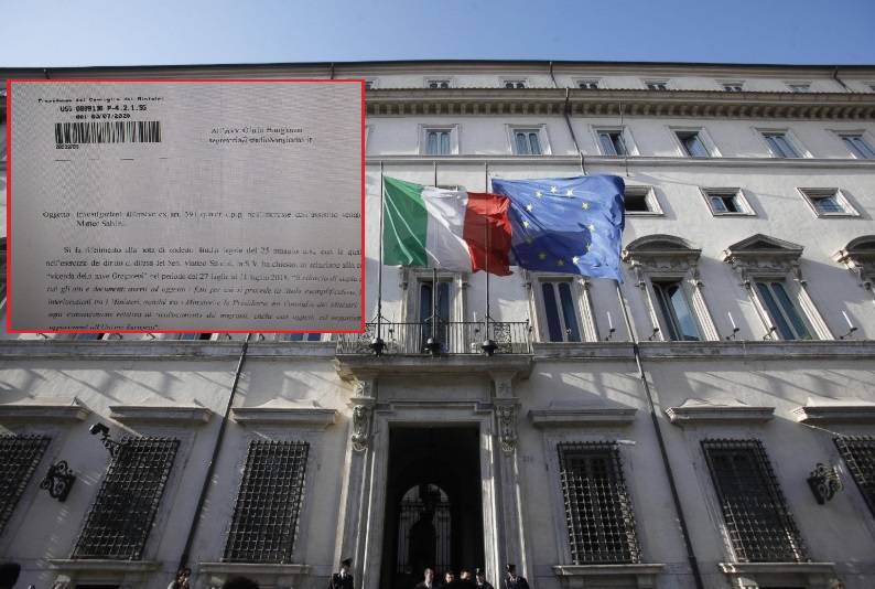 Palazzo Chigi e la mail errata (e in ritardo) sul processo contro Salvini
