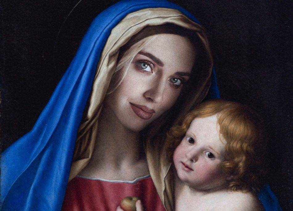 Chiara Ferragni come la Madonna: la provocazione che manca di rispetto verso i cristiani