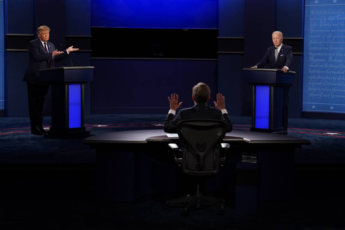 Il primo dibattito tra Trump e Biden
