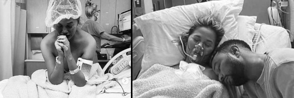 Nato morto il terzo figlio di Chrissy Teigen e John Legend: "Un dolore mai provato prima"