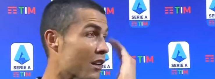 "Il tampone è una ca...?". E Ronaldo risponde così