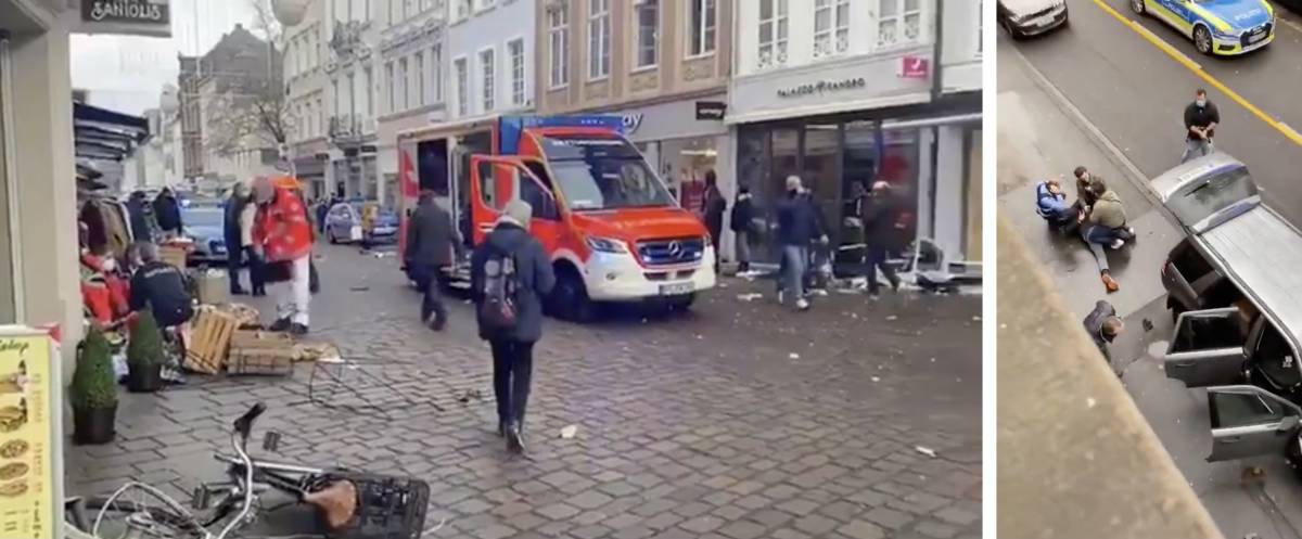 Auto sulla folla in Germania: ci sono 5 vittime e 15 feriti