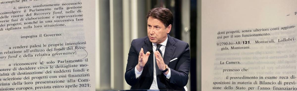 Recovery, passo falso di Conte: "Ora venga a riferire in Aula"