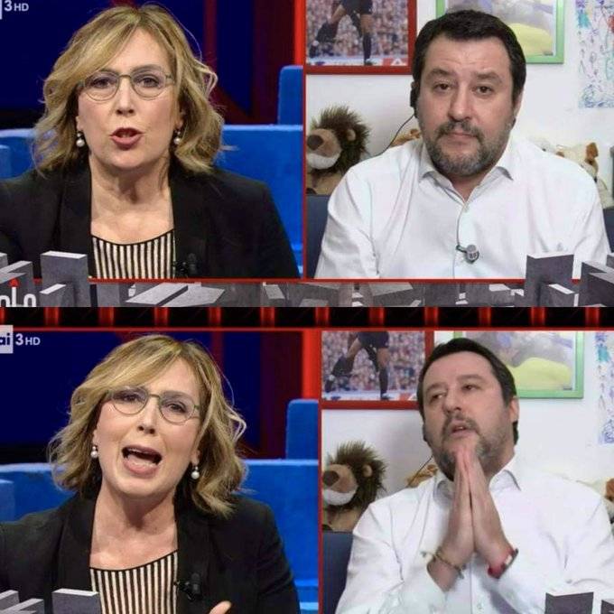 "Salvini, si rischia la violenza" Scoppia il caos in diretta in tv