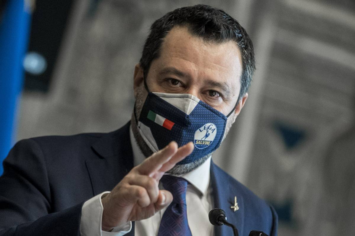 Matteo Salvini: "Sono molto contento, senza di noi sarebbe un governo di sinistra"