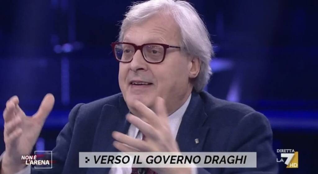 Vittorio Sgarbi: “Ecco quando Renzi ha chiesto incontrare Draghi per la prima volta”