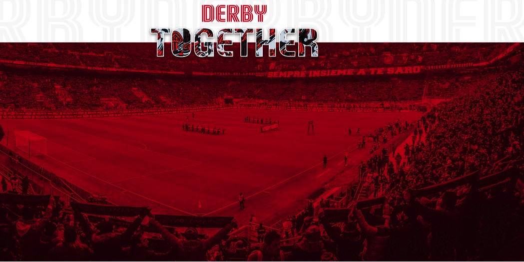 Il Milan lancia il derby virtuale, fra tifo nella sfida con l'Inter e solidarietà con il progetto Assist