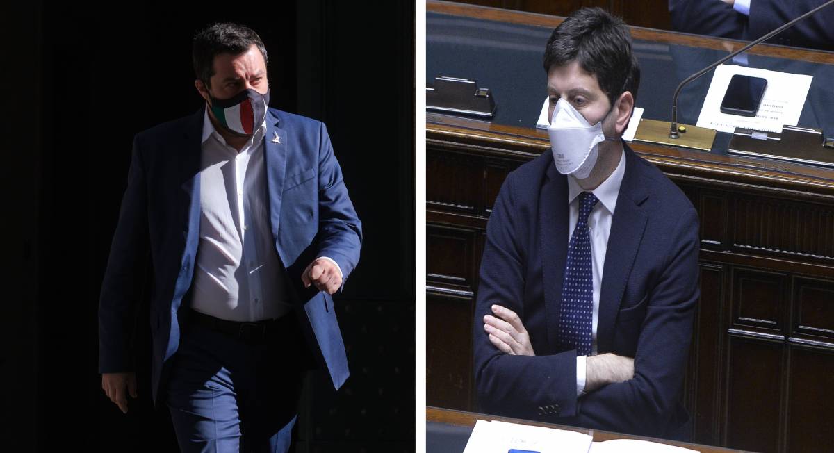 'Riaprire', 'No a nuove misure'  Ed è scontro Salvini-Speranza