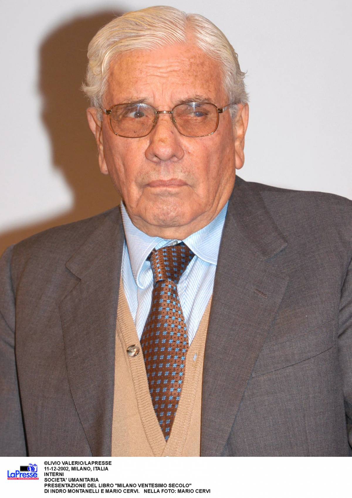 Mario Cervi, una vita per il giornalismo