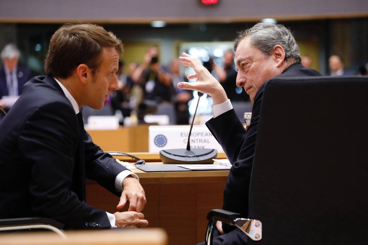 Sempre più saldo l'asse Draghi-Macron. E con Merkel in uscita ora Berlino trema