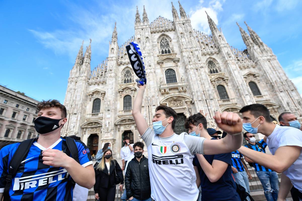 È allarme contagi per la festa Inter. Scontro sui divieti tra Salvini e Sala