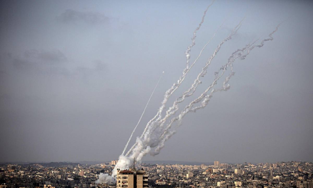 Gerusalemme, pioggia di razzi di Hamas