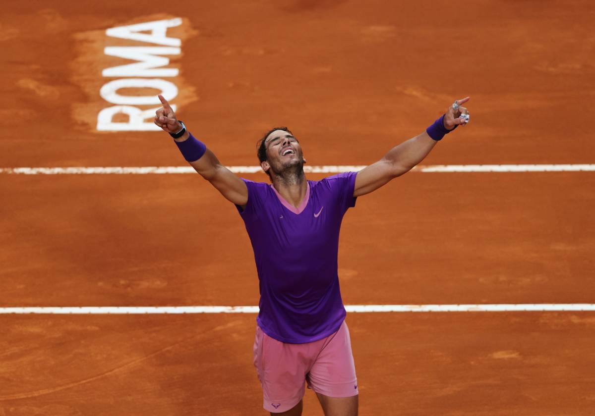 Nadal batte Djokovic e vince per la decima volta a Roma