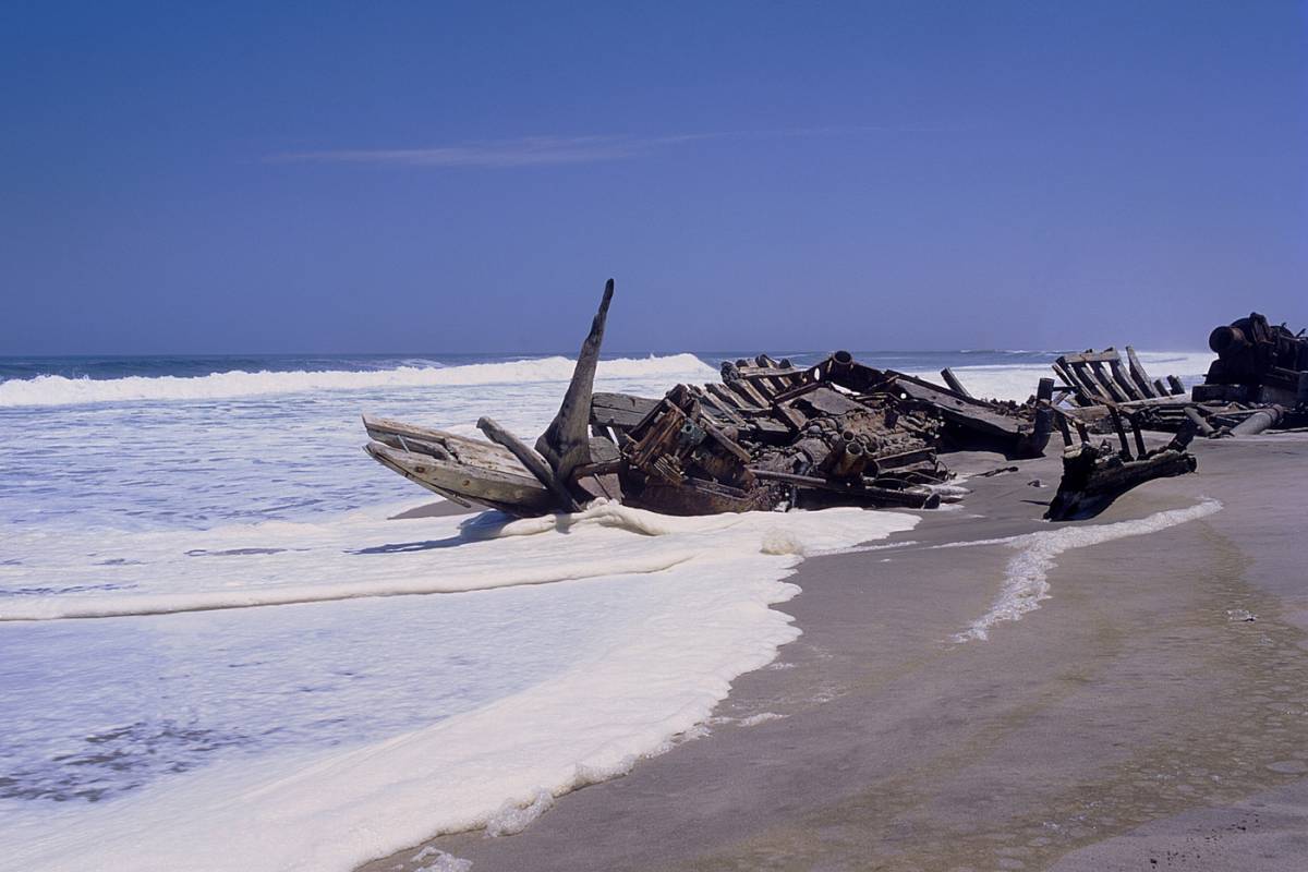 Skeleton Coast, il luogo infernale che terrorizza i marinai