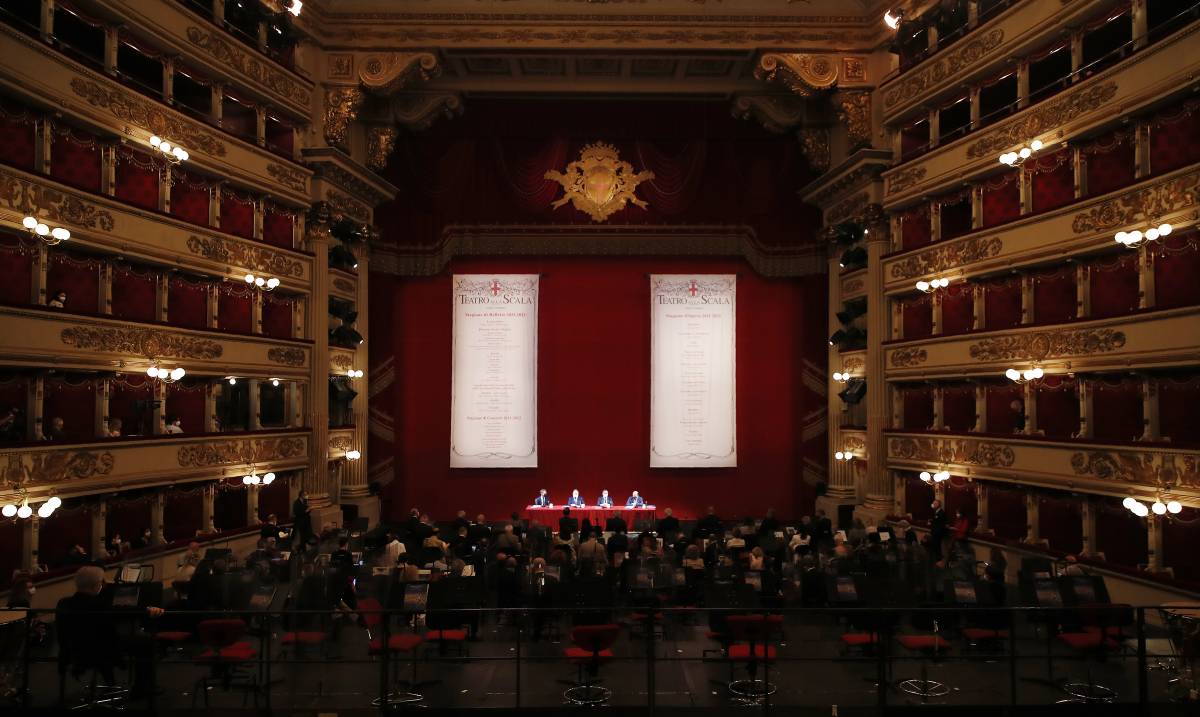 La "zona bianca" e la Scala si allarga. Ora in teatro fino a 760 spettatori