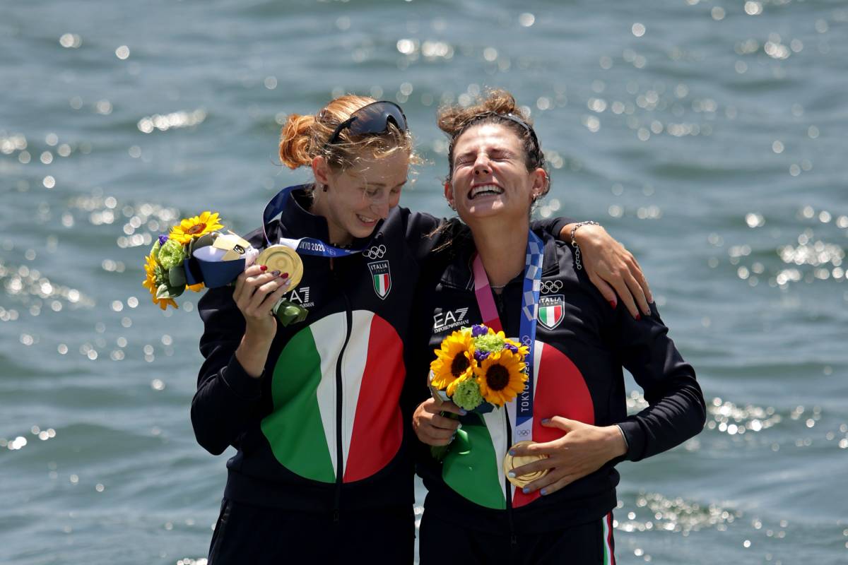 Il secondo oro olimpico dell'Italia arriva dal canottaggio