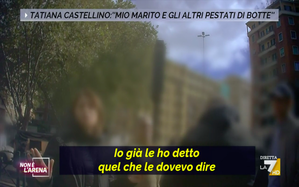 La moglie di Castellino: "Ecco perché l'attacco è stato voluto..."