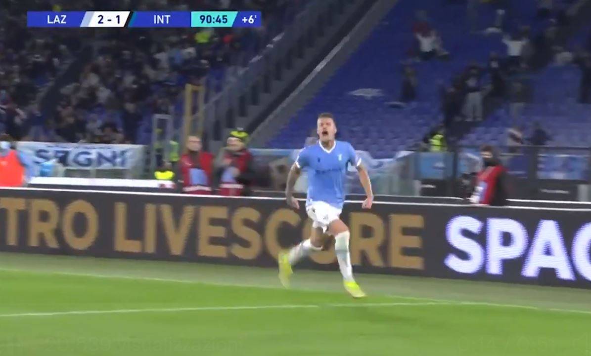 Lazio-Inter, il gesto di Milinkovic-Savic che ha fatto discutere