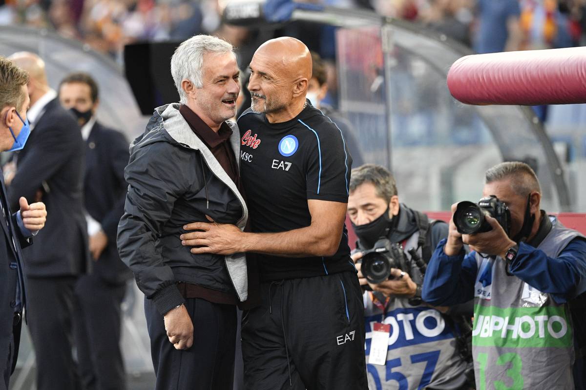 Roma, sempre furia Mou. Spalletti non passa col rosso