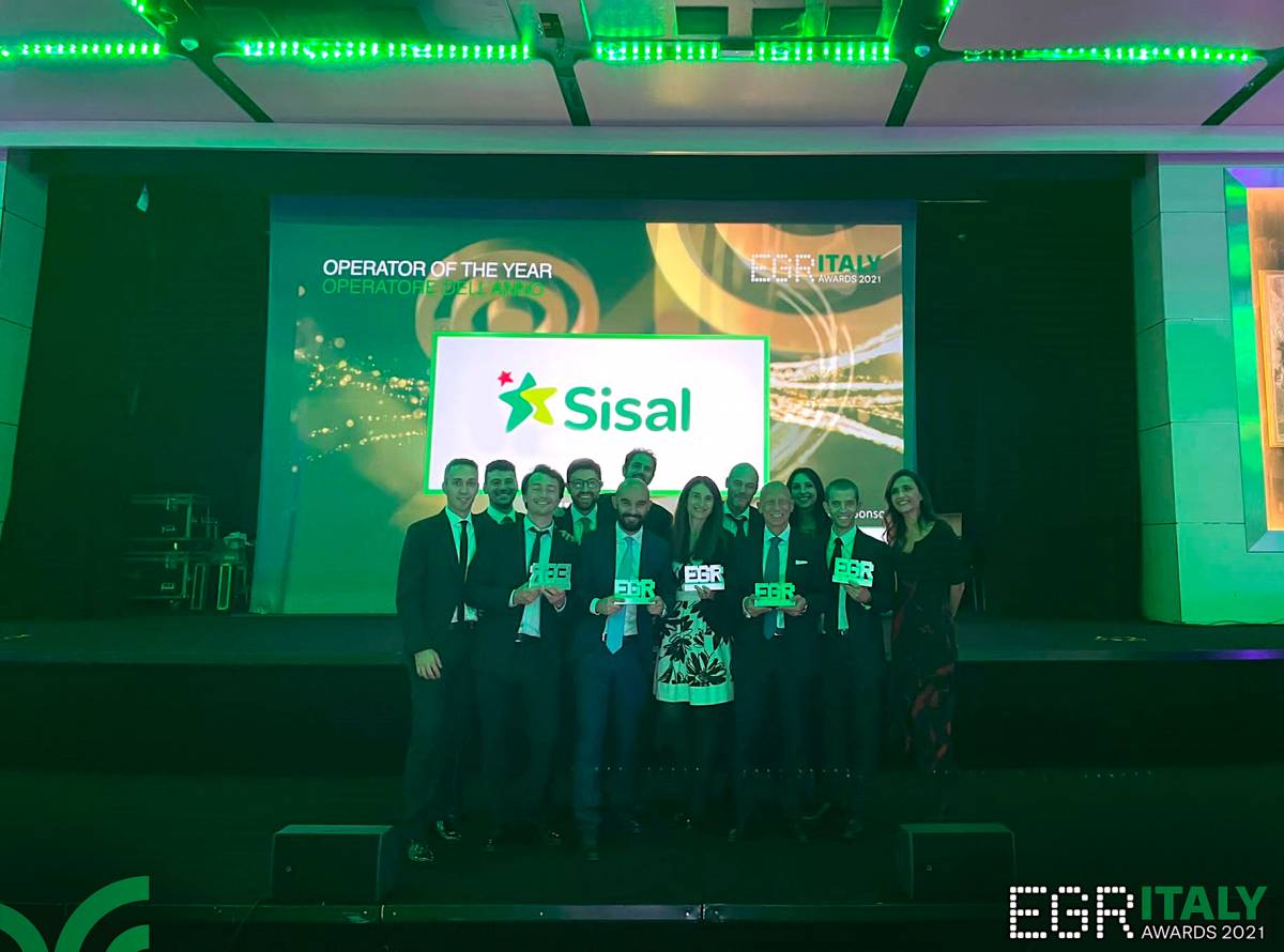 Egr Awards 2021, record di riconoscimenti a Sisal