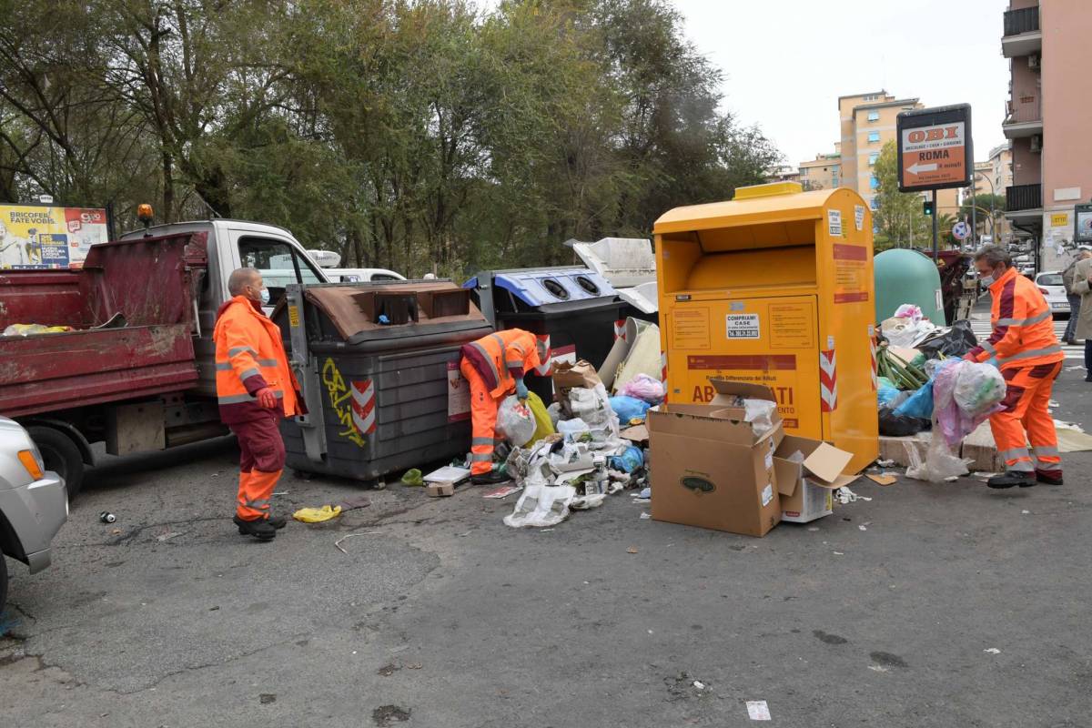 Emergenza rifiuti: Roma invia 100 tonnellate al dì in Olanda e Austria
