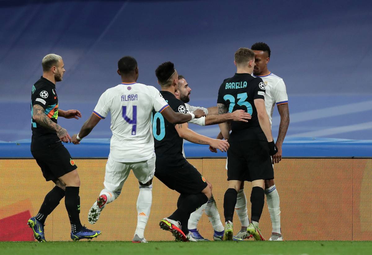 L'Inter cade a Madrid e Barella perde la testa