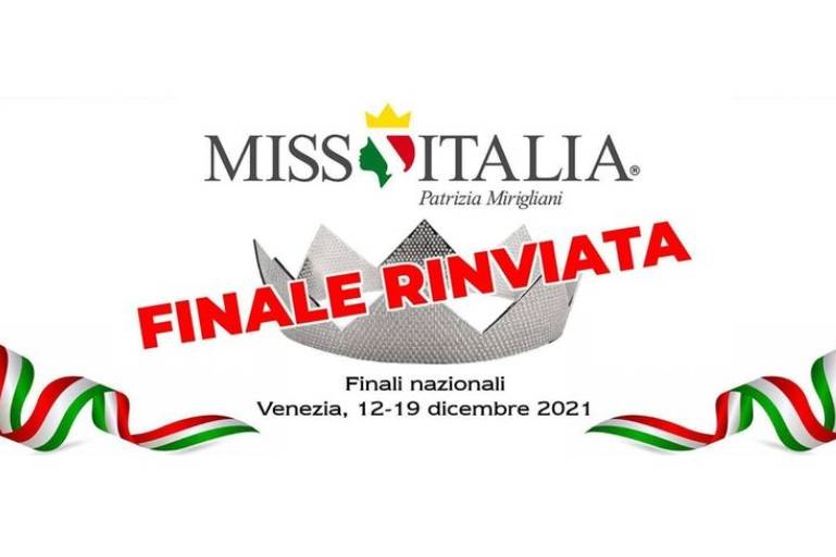 Due casi di Covid a Miss Italia: salta l'elezione della più bella d'Italia